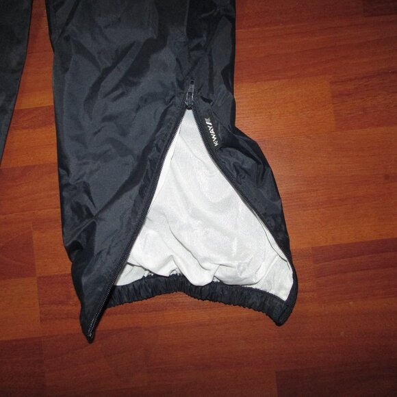 K-WAY Vintage Dark Blue Lined Splash Pants - Sz 8/M - Picture 5 of 9